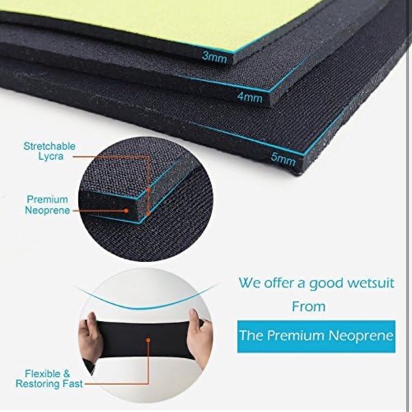 Dyung Tec Wetsuits Mens 3MM Camo Neoprene Scuba Diving One Piece Size L - Picture 8 of 9